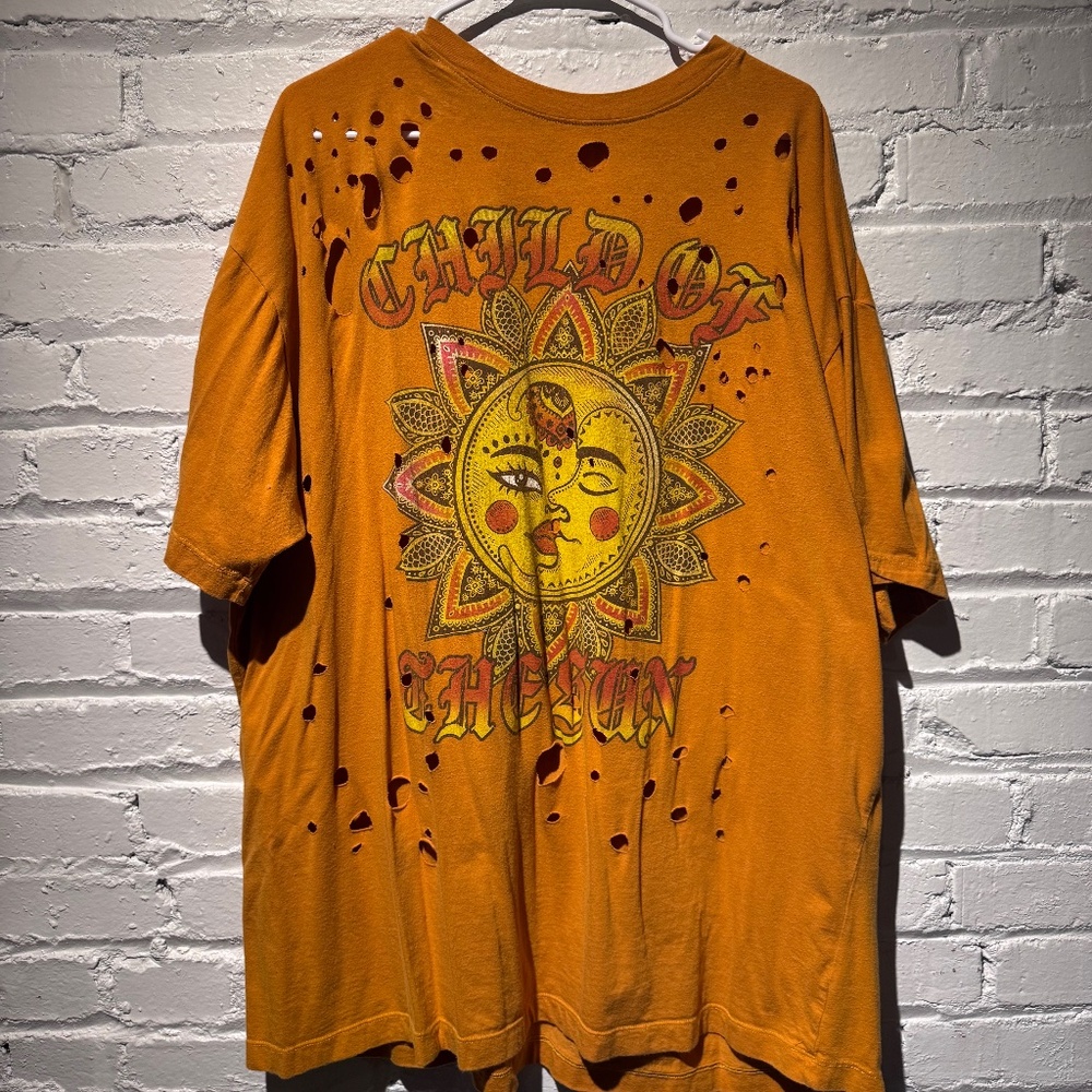Child Of The Sun Distressed Graphic Tee